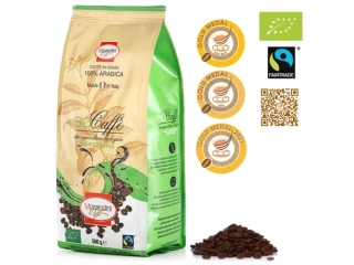 Zrnková káva Caffe Morandini BIO ORGANIC FAIRTRADE 500g 100% Arabica 