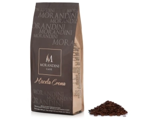 Zrnková káva Caffe Morandini Crema 1kg Podíl Arabica/Robusta - 50/50