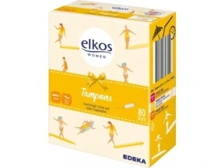 Elkos Tampony Normal s hedvábným povrchem 80ks